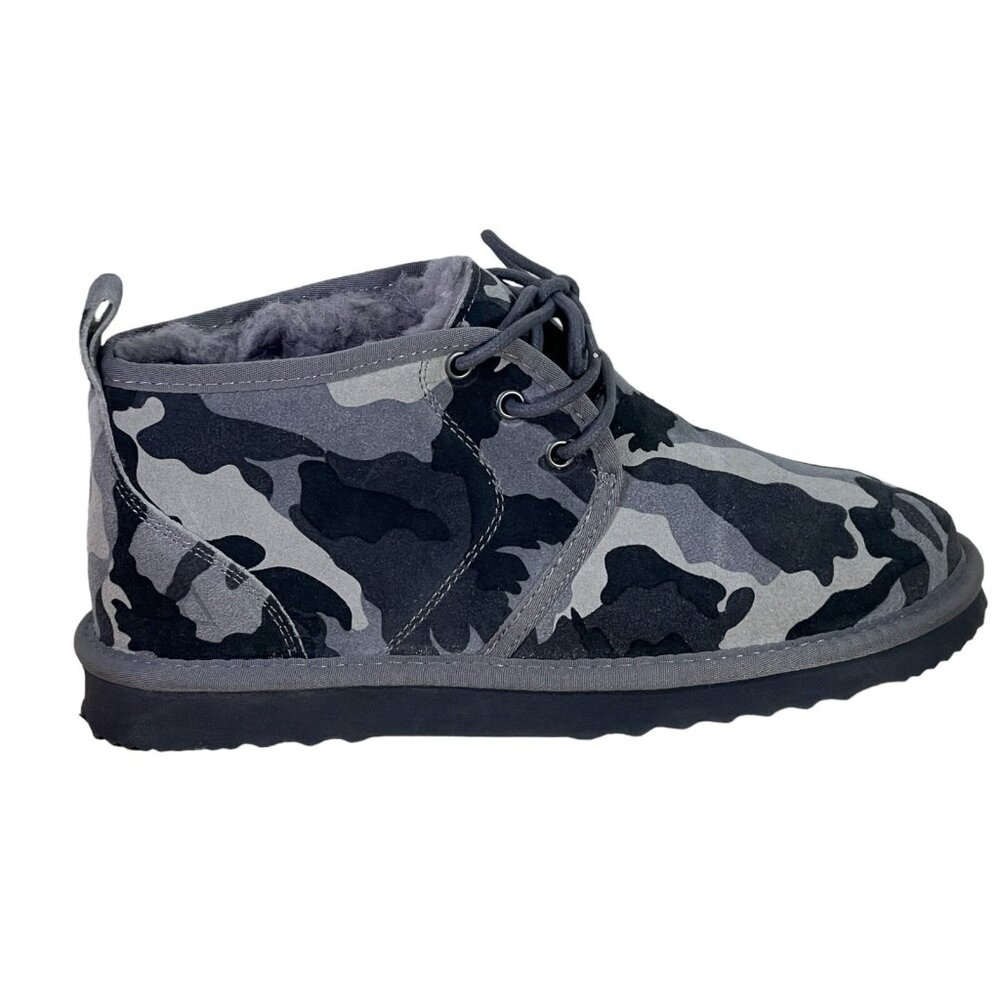 Alpine Design camo suede  men6/ womens 8‎ waterproof hiking boots nwt - Picture 3 of 12